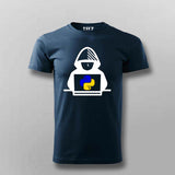 Python Hacker T-Shirt For Men – Cool Programmer & Coder