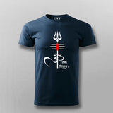 Om Namah Shivaya Mahadev T-Shirt For Men- Spiritual Elegance