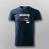 Choose Your Weapon Funny Programmer T-Shirt For Men