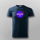 Pew Pew Space T-Shirt for Men - Fun Cosmic Style