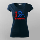 Novak Djokovic  T-Shirt for Women