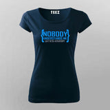 Nobody Understands Me T-Shirt For Women – Funny Programmer