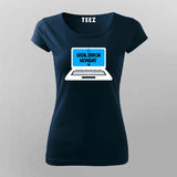 Fatal Error Monday T-Shirt For Women - Funny Programmer