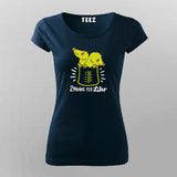 Funny Chemistry T-Shirt For Women | 2 Moles Per Liter Science