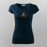 Stack Developer T-Shirt For Women – Funny Programmer