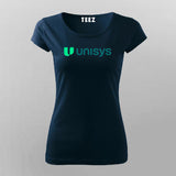 Unisys T-Shirt For Women- Represent Innovation in Style