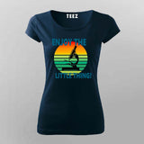 Enjoy the Little Things Science T-Shirt For Women