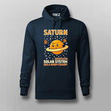 Saturn Undefeated Solar System Hula Hoop Champ Hoodie For Men