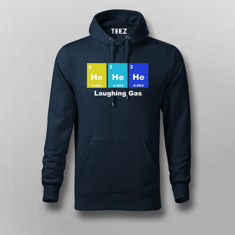 Laughing Gas Funny Chemistry & Science Hoodie For Men