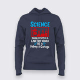 Science Lab T-Shirt For Women - Fun Chemistry & Experiment