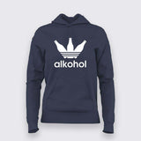 Alkohol T-Shirt for Women – Fun Beer Lover Tee Online India