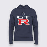 Nissan GTR R Logo Hoodie For Women – Power & Performance