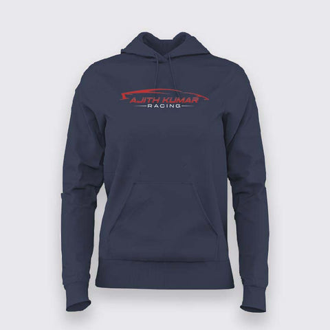 Ajith Racing Hoodie for Women - Speed and Style Combined