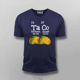 Ta Co Chemistry Pun T-Shirt For Men - Funny Science & Food