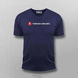 Turkish Airlines Logo T-Shirt For Men