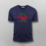 Islam Is My Thing T-Shirt for Men - Bold Faithful Statement