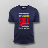 10% Code, 90% Debugging T-Shirt For Men – Funny Programmer