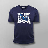 I'm Not Single, I Have a Dog T-Shirt For Men– Funny Pet Lover Tee