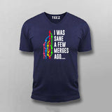 I Was Sane a Few Merges Ago T-Shirt For Men – Funny Developer