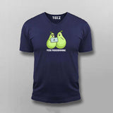 Pear Programming T-Shirt for Men | Funny Coding Tee