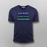 I'm Just an Internet Person - Funny Digital Ghost Men's Tee