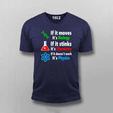 Biology Chemistry Physics T-Shirt For Men - Science Lover Tee