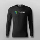 Neovim Men's Round Neck Tee - Perfect for Coders by Teez