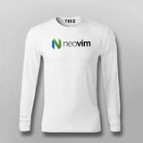 Neovim Men's Round Neck Tee - Perfect for Coders by Teez