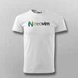 Neovim Men's Round Neck Tee - Perfect for Coders by Teez