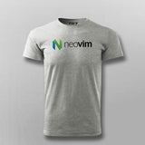 Neovim Men's Round Neck Tee - Perfect for Coders by Teez