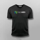 Neovim Men's Round Neck Tee - Perfect for Coders by Teez