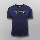 Neovim Men's Round Neck Tee - Perfect for Coders by Teez