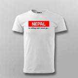 Nepal Is Calling i Must Go T-shirt For Men