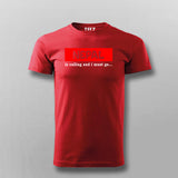 Nepal Is Calling i Must Go T-shirt For Men