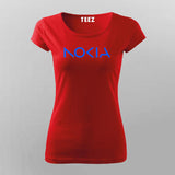 Nokia T-Shirt For Women