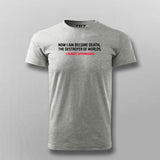 Oppenheimer Quote Tee - Powerful and Iconic Wear by Teez