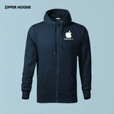 Objective-C-navy-zipper-hoodie