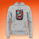 Oeni Graffiti Wall Art Hoodie & Zipper for Women