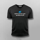 !POLLUTION IS SO LOW THAT I CAN SEE DATA STORED IN THE CLOUD T-shirt For Men