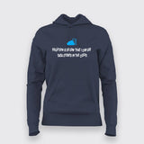 !POLLUTION IS SO LOW THAT I CAN SEE DATA STORED IN THE CLOUD T-shirt For Women