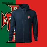 Portugal-navy-zipper-hoodie