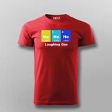 Laughing Gas Funny Chemistry & Science T-Shirt  For Men