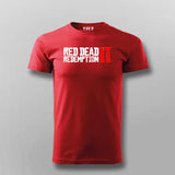 Red Dead Redemption 2 T-Shirt for Men - Wild West Style