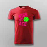 Kiss My Ace T-Shirt for Men Tennis Fan Style