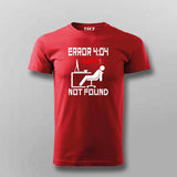 Sleep Not Found T-Shirt For Men – Perfect for Coders