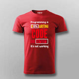 10% Code, 90% Debugging T-Shirt For Men – Funny Programmer