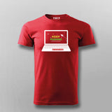 Keep Pushing T-Shirt For Men | Motivational Coding & Developer Tee