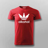 Alkohol T-Shirt for Men – Fun Beer Lover Tee Online India