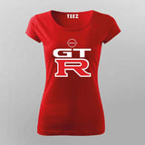 Nissan GTR R Logo T-Shirt For Women – Power & Performance