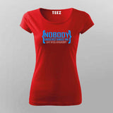 Nobody Understands Me T-Shirt For Women – Funny Programmer